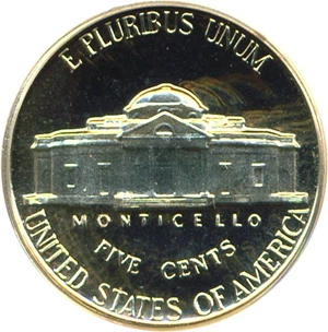 image for: 1956 5c PCGS Proof 68 Cameo