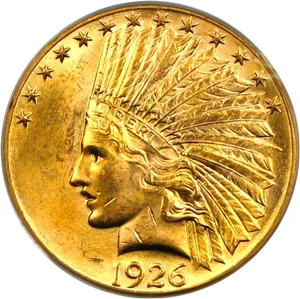 image for: 1926 $10 PCGS MS62