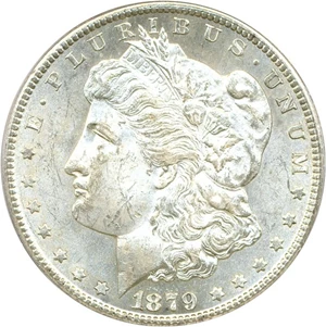 image for: Top 100 VAM: 1879-CC $1 PCGS MS63 (Capped Die, VAM 3)