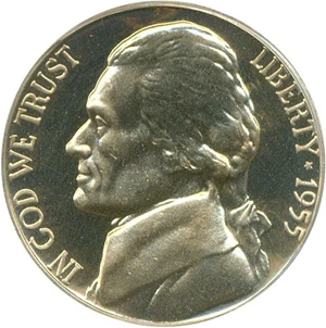 image for: 1955 5c PCGS Proof 67