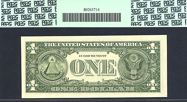 image for: Fr.1912H 1981A $1  PCGS Choice CU64 PPQ [H99930678B]