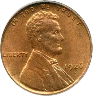 image for: 1926-D 1c PCGS/CAC MS64 RB