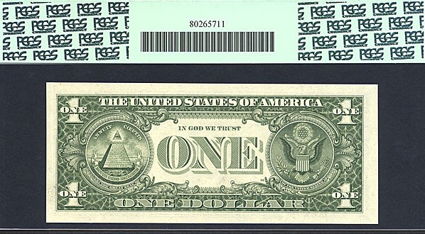 image for: Fr.1912D 1981A $1  PCGS Choice CU64 PPQ [D99996225B]