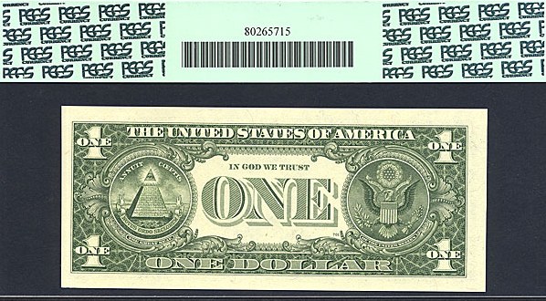 image for: Fr.1912H 1981A $1  PCGS Choice CU64 PPQ [H99935678B]