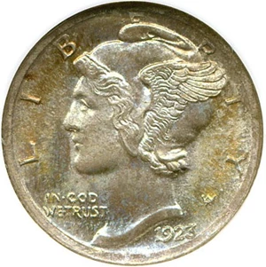 image for: 1923 10c NGC/CAC MS67 FB