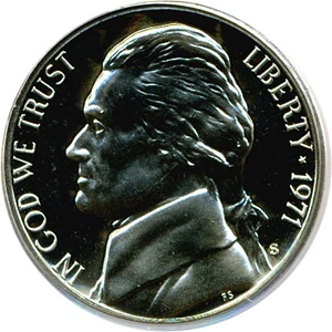image for: 1971-S 5c PCGS Proof 66 Cameo