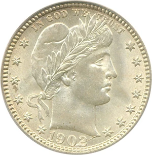 image for: 1902-O 25c PCGS/CAC MS65