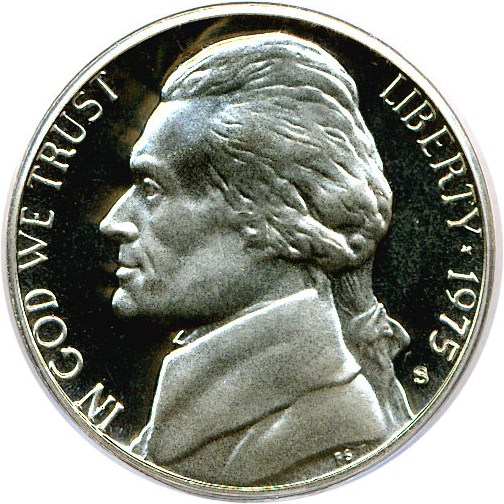 image for: 1975-S 5c PCGS Proof 69 DCameo OGH