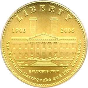 image for: 2006-S $5 PCGS MS69 (San Francisco Old Mint )