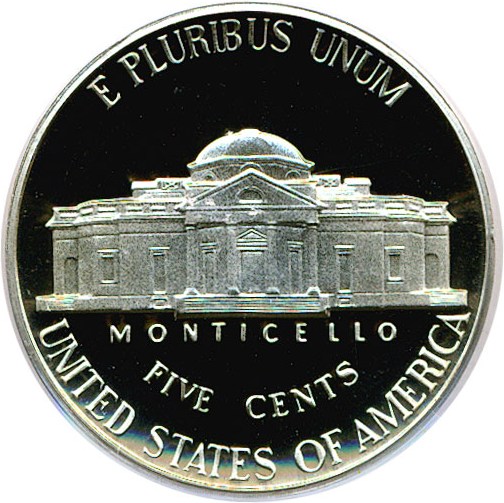 image for: 1993-S 5c PCGS Proof 69 DCameo