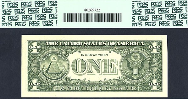 image for: Fr.1913G 1985 $1  PCGS Choice CU64 PPQ [G99944594A]