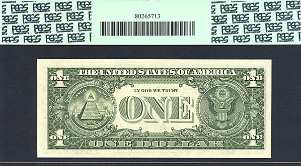 image for: Fr.1912D 1981A $1  PCGS Choice CU64 PPQ [D99896225B]