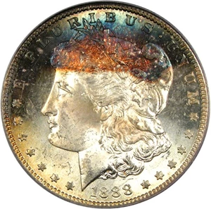 image for: 1888-S $1 PCGS/CAC MS66