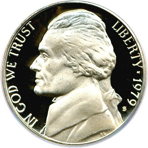 image for: 1979-S 5c PCGS Proof 69 DCameo (Ty.2)