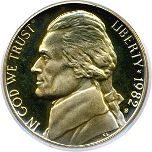 image for: 1982-S 5c PCGS Proof 69 DCameo