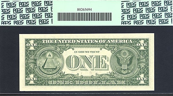 image for: Fr.1911L 1981 $1  PCGS Choice CU64 PPQ  [L99934323A]