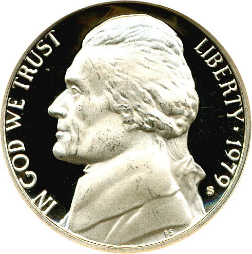 image for: 1979-S 5c Type 2 DGS Proof 66 DCameo