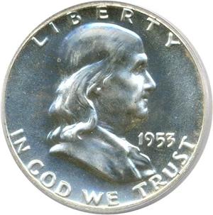 image for: 1953 50c PCGS Proof 65