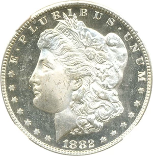 image for: 1882-CC $1 NGC MS65 DMPL