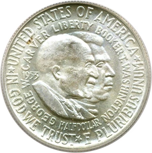image for: 1953-D Wash-Carver 50c PCGS MS65