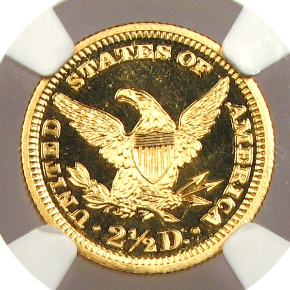 image for: 1905 $2 1/2 NGC Proof 66 Cameo