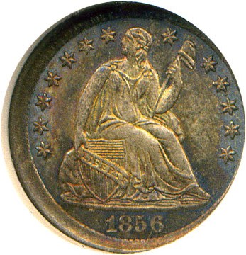 image for: 1856 H10c NGC MS66 * Color *