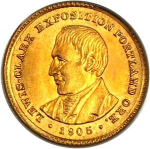 image for: 1905 Lewis & Clark G$1 PCGS MS64