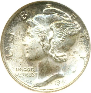 image for: 1941 10c NGC MS66 FB