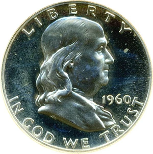 image for: 1960 50c DGS Proof 65