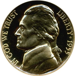 image for: 1955 5c DGS Proof 67 Cameo