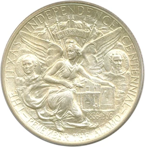 image for: 1934 Texas 50c PCGS MS67