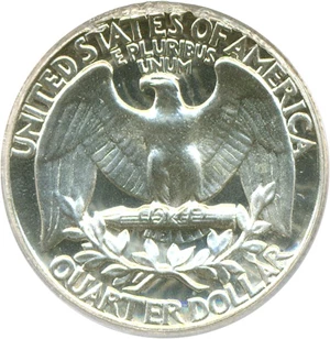 image for: 1958 25c PCGS Proof 67 Cameo