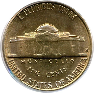 image for: 1954-S/D 5c PCGS MS65