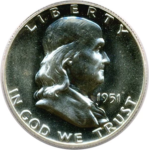 image for: 1951 50c PCGS Proof 65