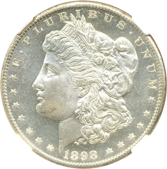 image for: 1898-O $1 NGC MS65 PL