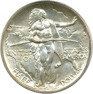 image for: 1936-S Oregon 50c PCGS MS67