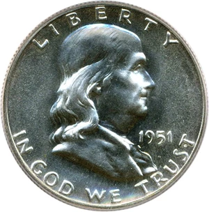 image for: 1951 50c PCGS Proof 65