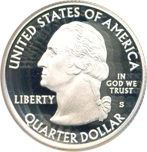 image for: 2009-S U.S. Virgin Islands (Silver) 25c PCGS Proof 69 DCameo