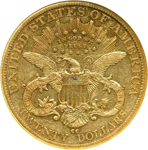 image for: 1892-CC $20 NGC XF45