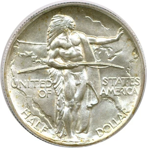 image for: 1938-D Oregon 50c PCGS/CAC MS67
