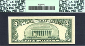 image for: 1950D * Star * $5 PCGS Gem CU65 PPQ (Fr.1965J)