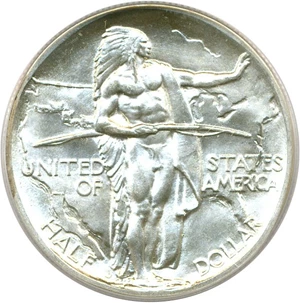 image for: 1938-D Oregon 50c PCGS/CAC MS66 OGH