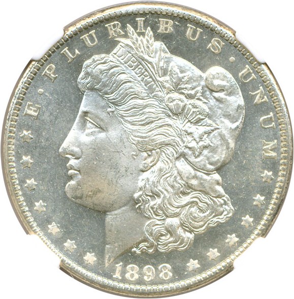 image for: 1898-O $1 NGC/CAC MS65 PL