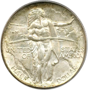 image for: 1934-D Oregon 50c PCGS/CAC MS66