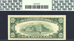 image for: 1950C * Star * $10 PCGS AU58 PPQ (Fr.2013F)