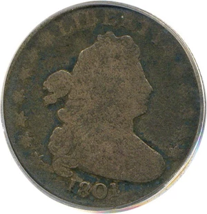 image for: 1801 10c PCGS Good-4