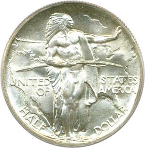 image for: 1937-D Oregon 50c PCGS/CAC MS67