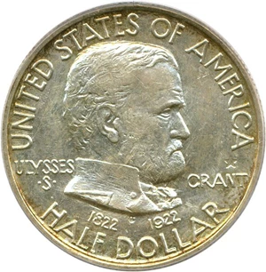 image for: 1922 Grant w/Star 50c PCGS MS64