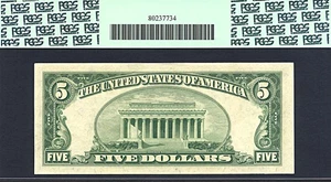 image for: 1950B $5 * Star * PCGS Choice CU63 PPQ (Fr.1963I)