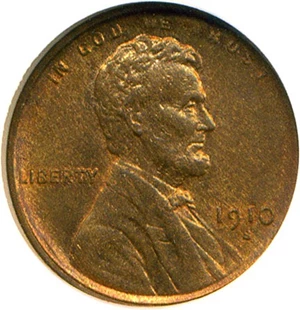 image for: 1910-S 1c NGC/CAC MS64 RB